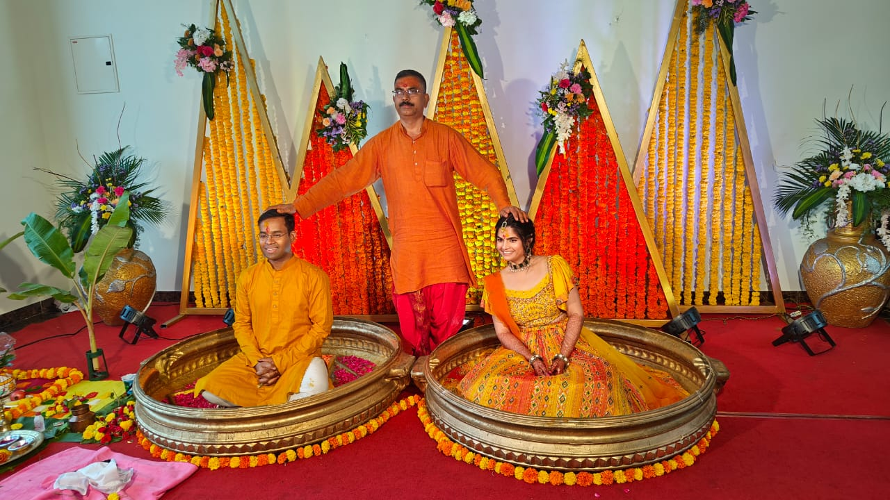 Sri Puja ceremony with North Indian Pandit
